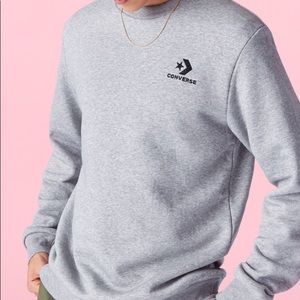 Grey Converse sweatshirt